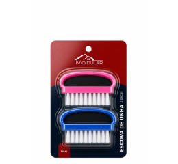 ESCOVA DE UNHA C/2PÇS MR417